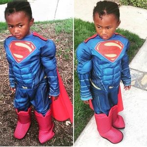 Superman Dawn of Justice Halloween Costume Kids S (4/5)